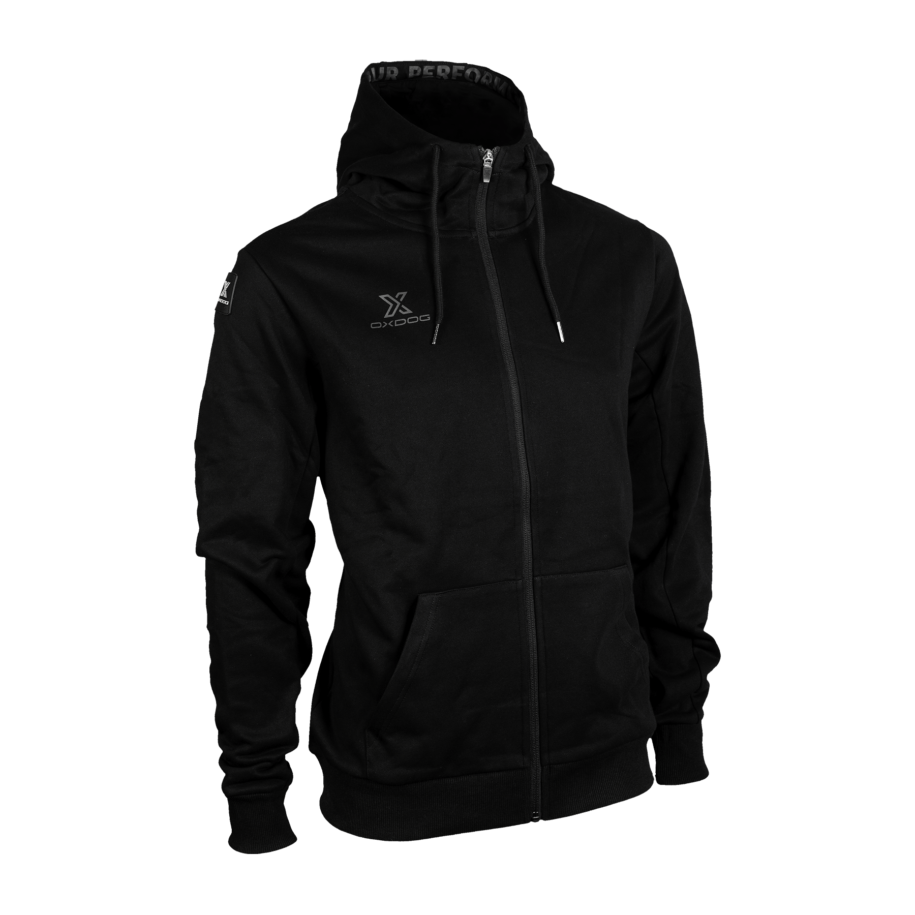 Sudadera Seattle Zip Hoodie Negra
