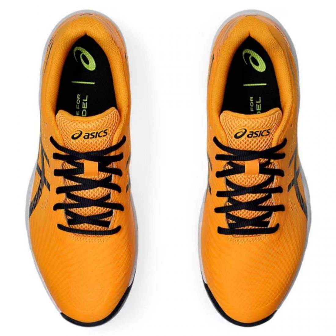 Zapatillas Asics Gel Game 9 Padel Naranja Azul Medianoche