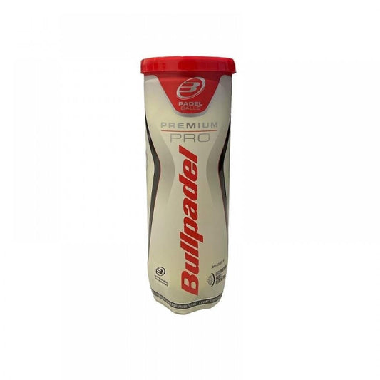 Bote de 3 Pelotas Bullpadel Premium Pro