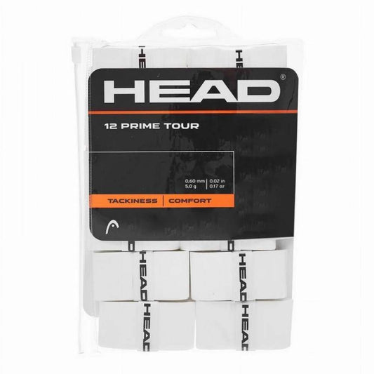 Blister Overgrips Head Prime Tour Blanco 12 Unidades