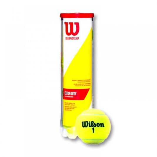 Bote de 4 Pelotas Wilson Championship Extra Duty