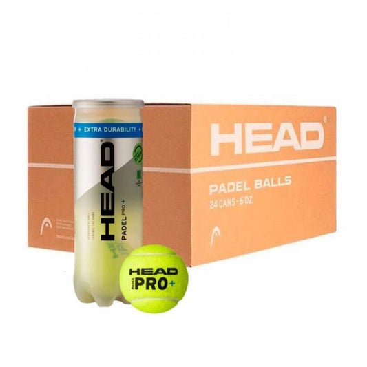 Cajon 72 Pelotas - 24 Botes de 3 uds - Head Padel Pro +