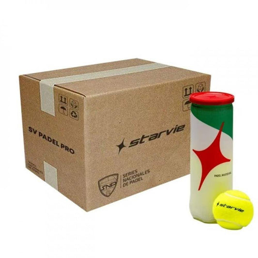 Cajon 72 Pelotas - 24 Botes de 3 uds Starvie Padel Master