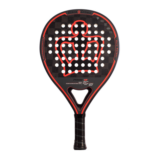 Pala Pádel Black Crown Piton 12k 2024