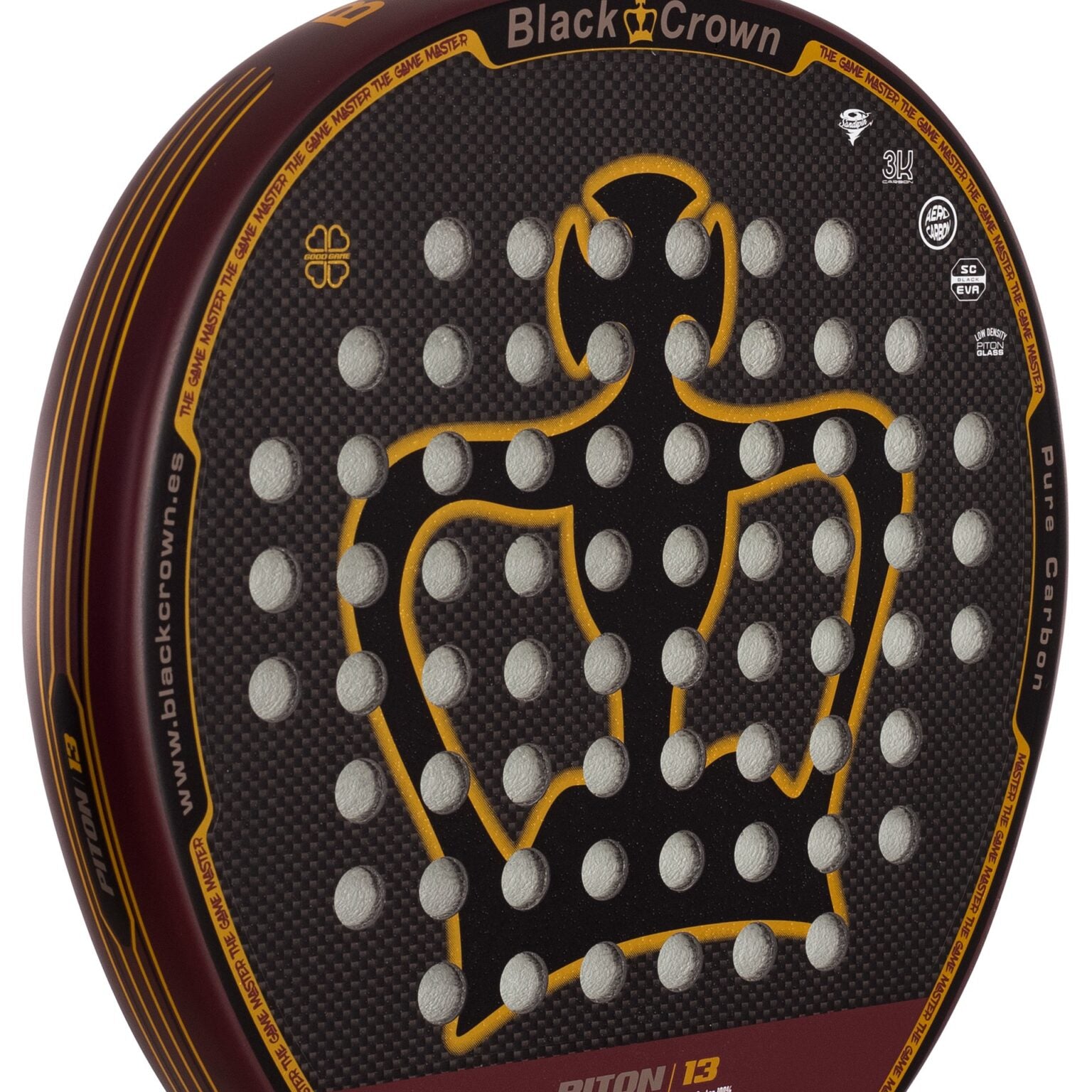 Pala Pádel Black Crown Piton 13
