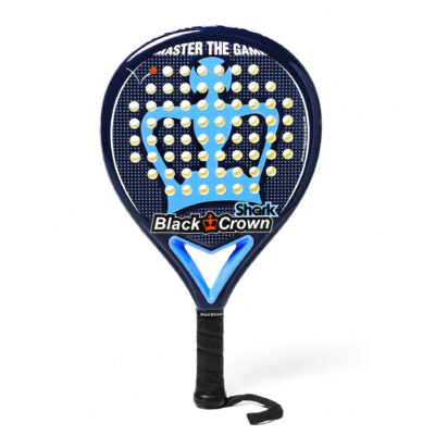Pala Pádel Black Crown Shark