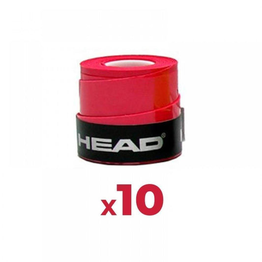 Overgrips Head Xtreme Soft Rojo 10 Unidades