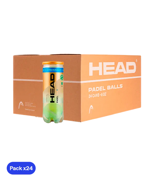 cajon de pelotas HEAD PADEL PRO+ 24x (2025)