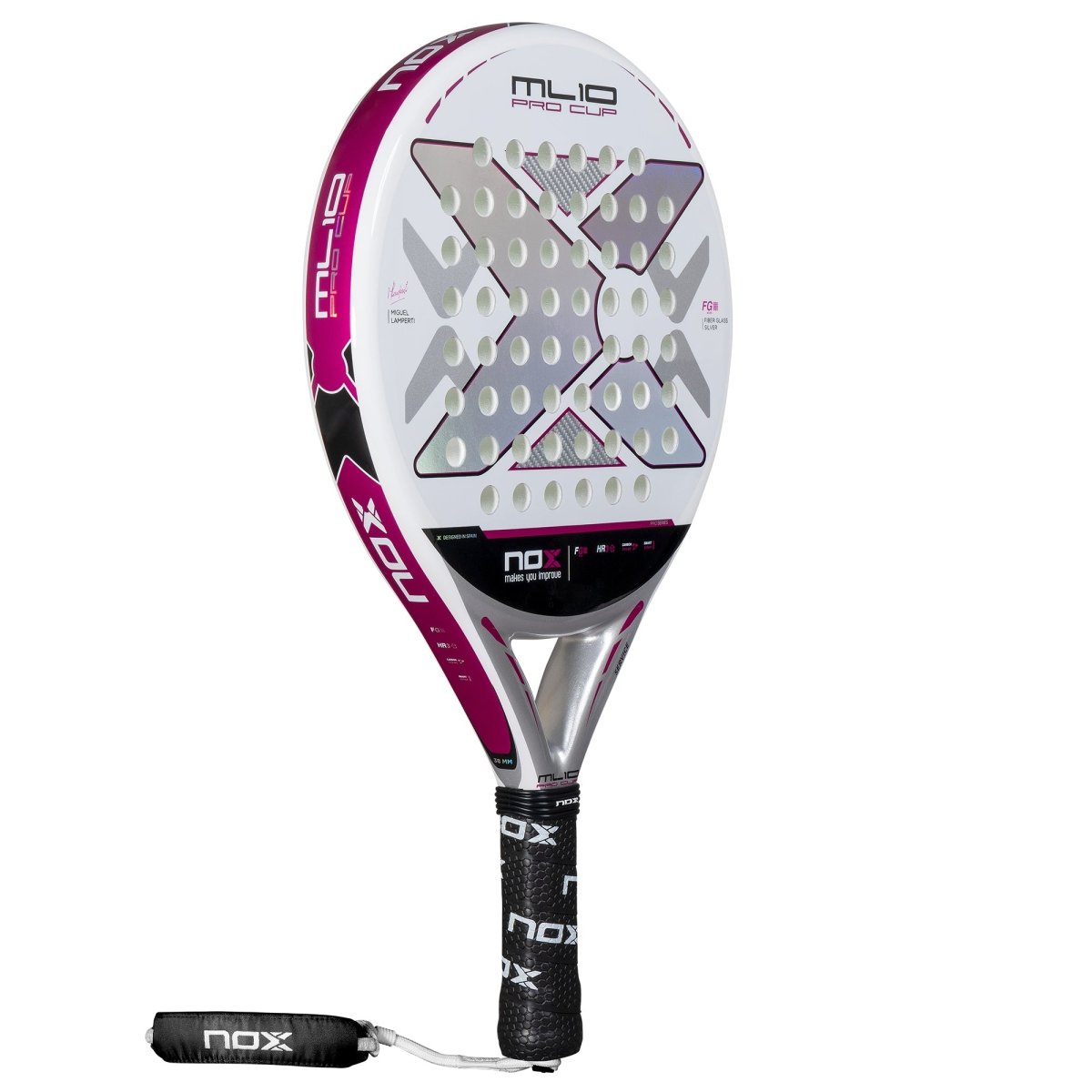 PALA ML10 PRO CUP SILVER BY MIGUEL LAMPERTI - NOX2025Palas