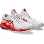Zapatillas Asics Court FF 3 Novak Clay Blanco Rojo