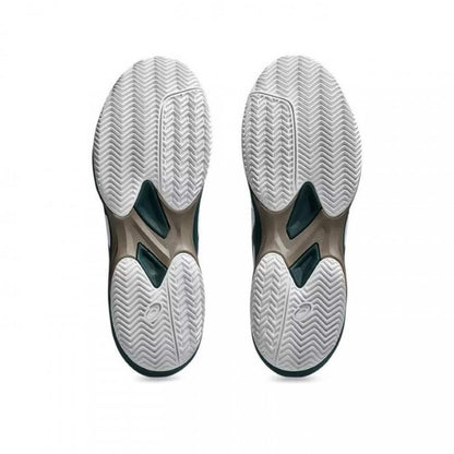 Zapatillas Asics Game FF Clay Blanco Verde Saxon
