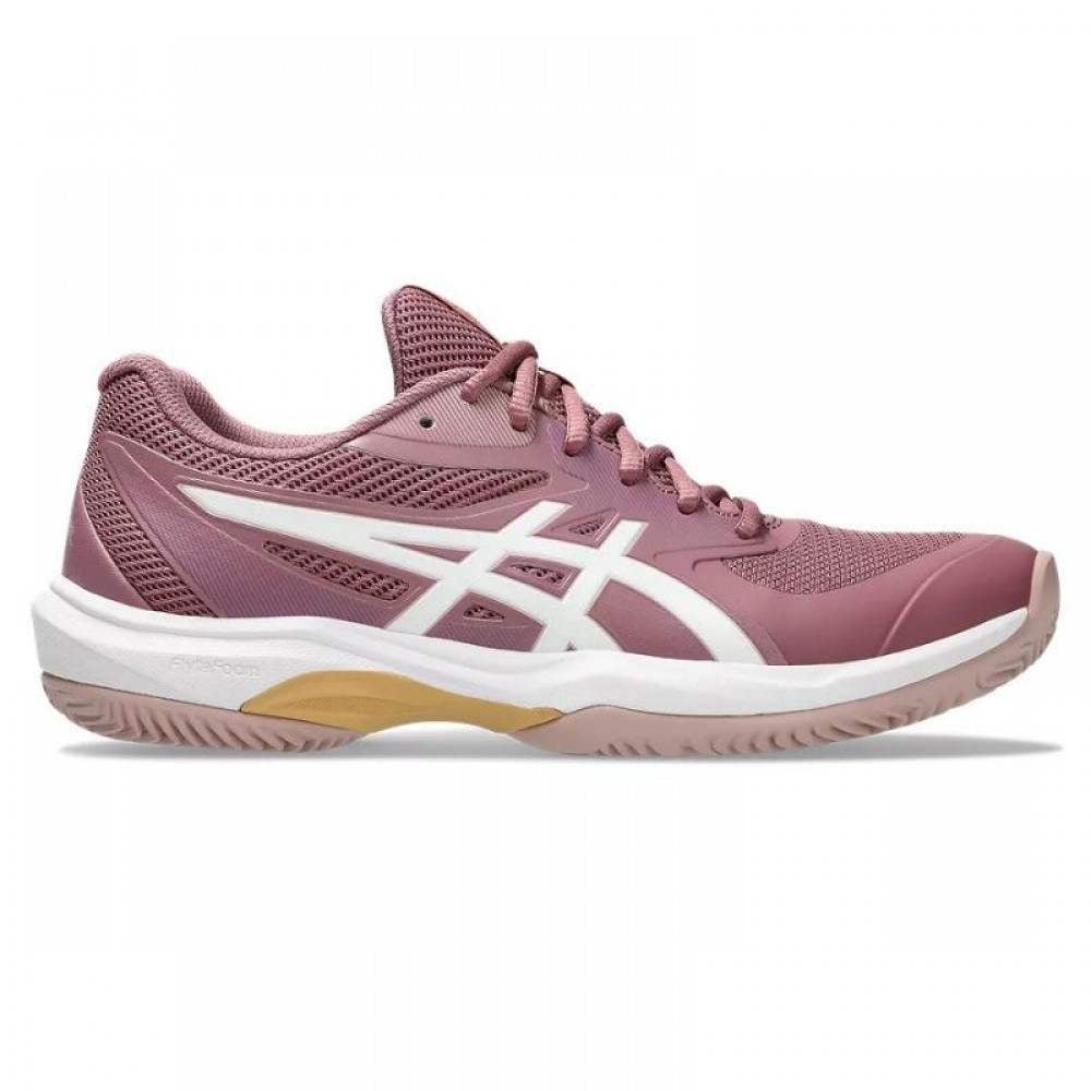 Zapatillas Asics Game FF Padel Purpura Oxide Blanco Mujer