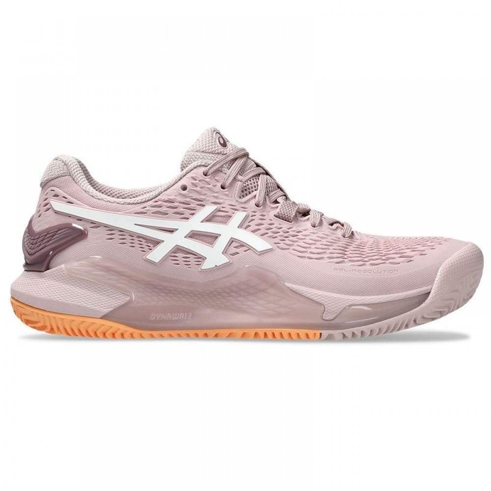 Zapatillas Asics Gel Resolution 9 Clay Rosa Blanco Mujer