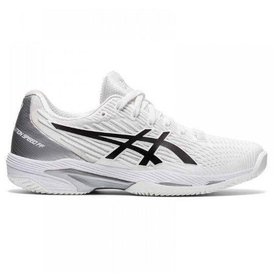 Zapatillas Asics Solution Speed FF 2 Blanco Negro Mujer